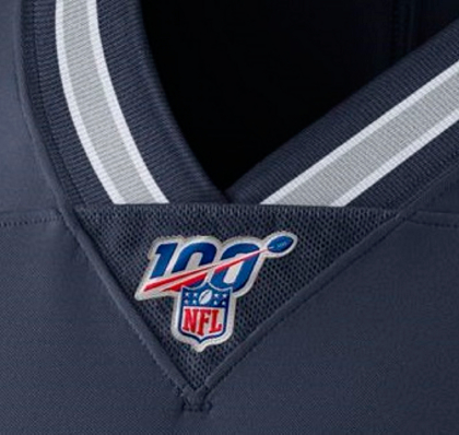 nfl 100 year jerseys