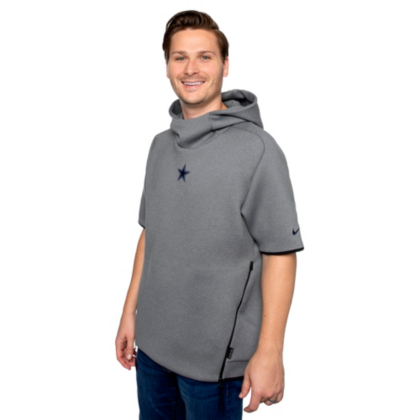 nike sideline short sleeve hoodie