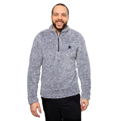 dallas cowboys quarter zip pullover