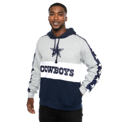 mens white dallas cowboys hoodie