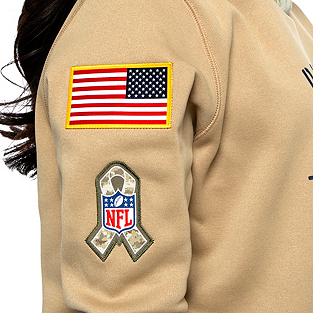 Dallas Cowboys Nike Womens Salute To Service Therma Hoodie