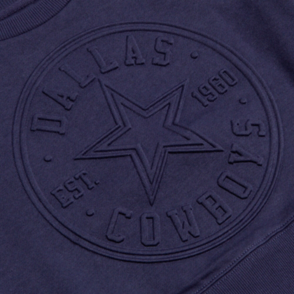 dallas cowboys cropped sweatshirt