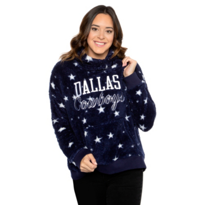 dallas cowboys womens pullover hoodie