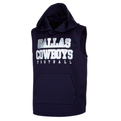 dallas cowboys sleeveless hoodie