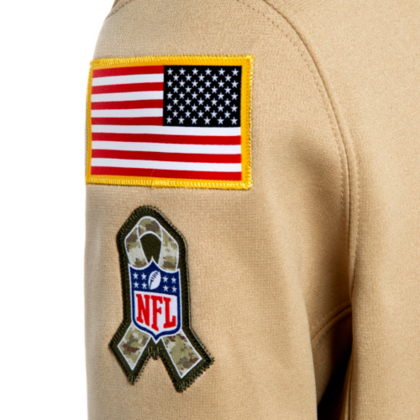 dallas cowboys nike salute to service therma hoody