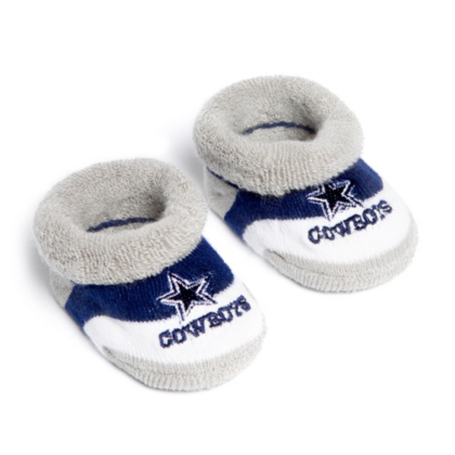 Infant For Bare Feet Dallas Cowboys Rugby Stripe Socks