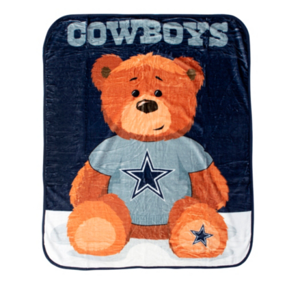 cowboys baby blanket