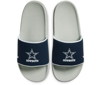 dallas cowboys nike slides