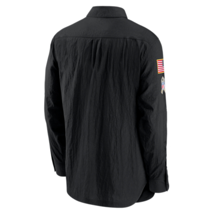 dallas cowboys nike salute to service sideline hybrid jacket