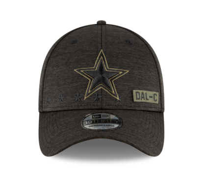 dallas cowboys cap salute to service