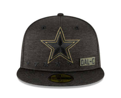 dallas cowboys cap salute to service