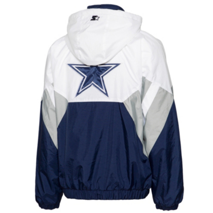 Men's Navy Dallas Cowboys Kurt Full-Zip Hoodie Jacket