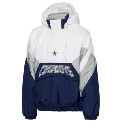 dallas cowboys nike anorak pullover jacket