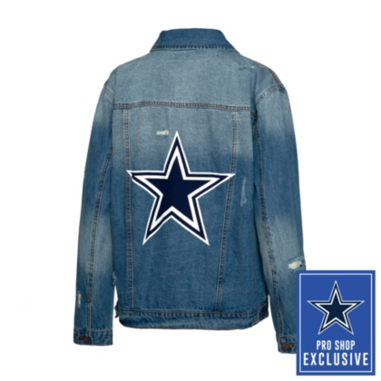 dallas cowboys denim shirt