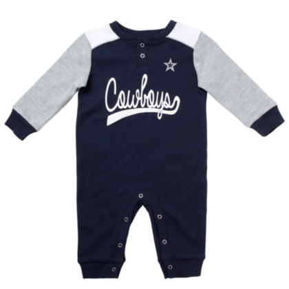 cowboys baby onesie