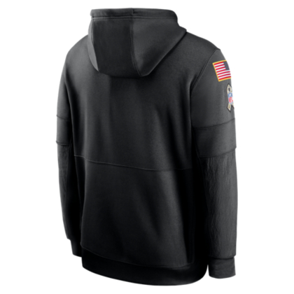 men's nike nfl salute to service therma po hoodie