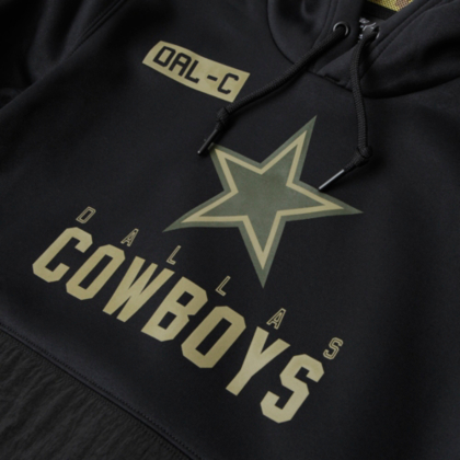 salute to service cowboys hoodie