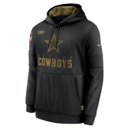 dallas cowboys nike fight hoodie