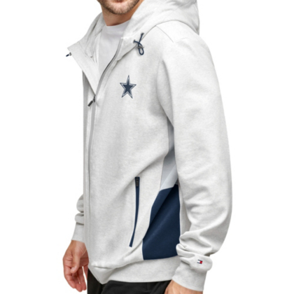 tommy hilfiger men's zip hoodie