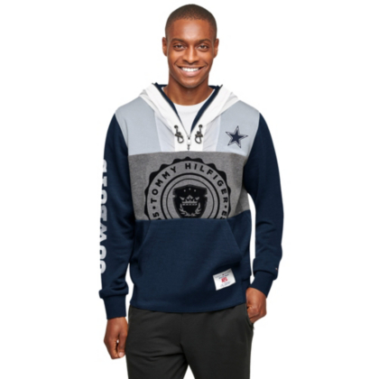 tommy hilfiger navy hoodie mens