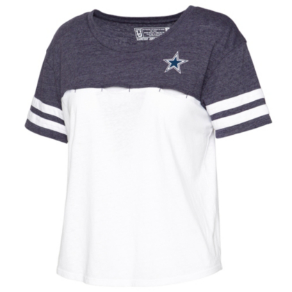 women's football crop top