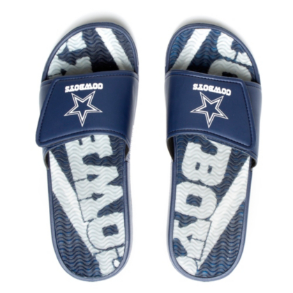 dallas cowboys flip flop slippers