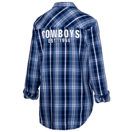 dallas cowboys flannel shirt