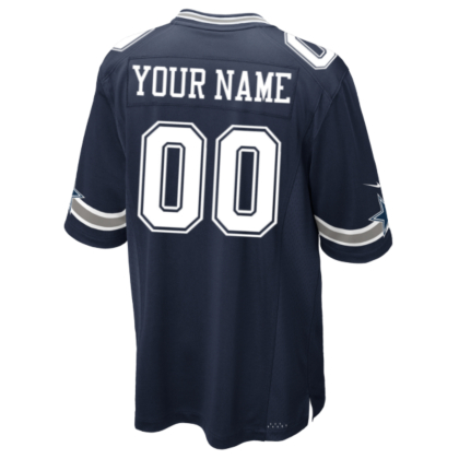 Custom Nike Navy Game Replica Jersey 