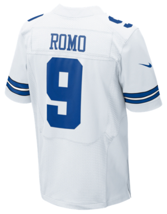 tony romo jersey authentic