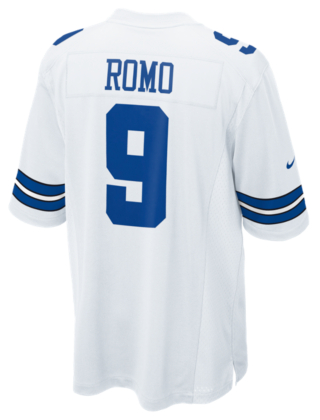 tony romo mens jersey