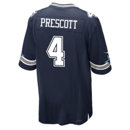 Nike Kids' Dallas Cowboys Dak Prescott #4 Replica Game Jersey