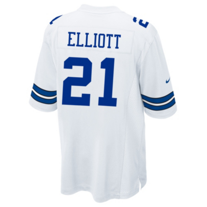 all white cowboys jersey