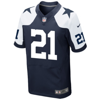 dallas cowboys ezekiel elliott nike game replica throwback jersey