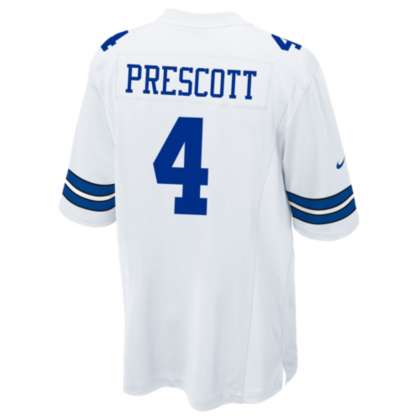 dallas cowboys dak prescott jersey