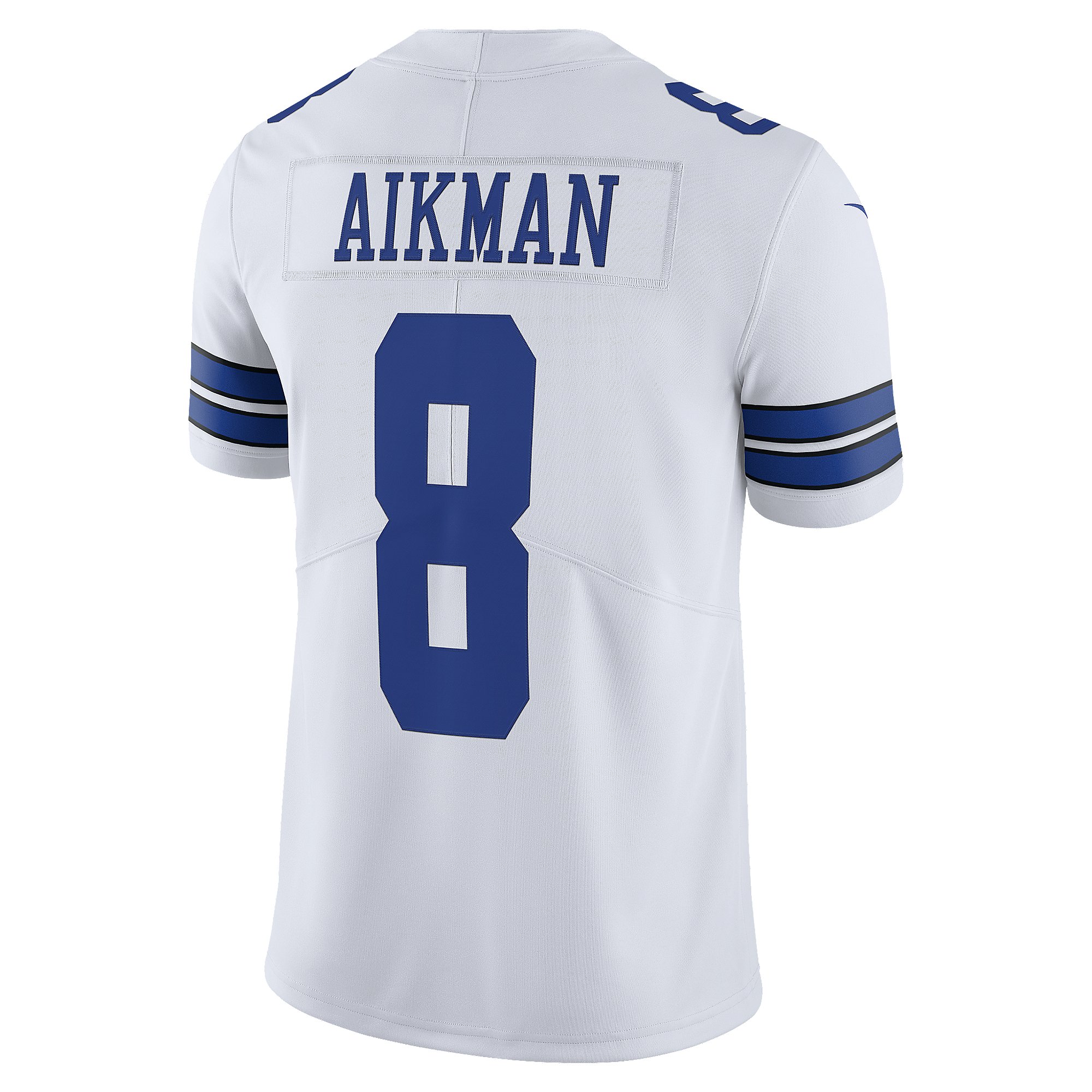 Dallas Cowboys Legend Troy Aikman #8 Nike White Vapor Limited ...