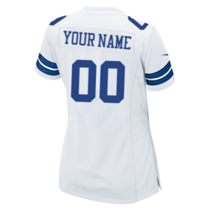 dallas cowboys custom women's jersey