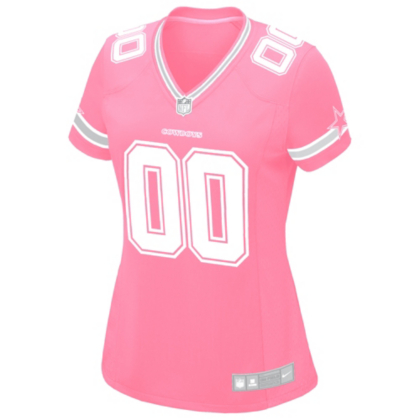 pink toddler dallas cowboys jersey