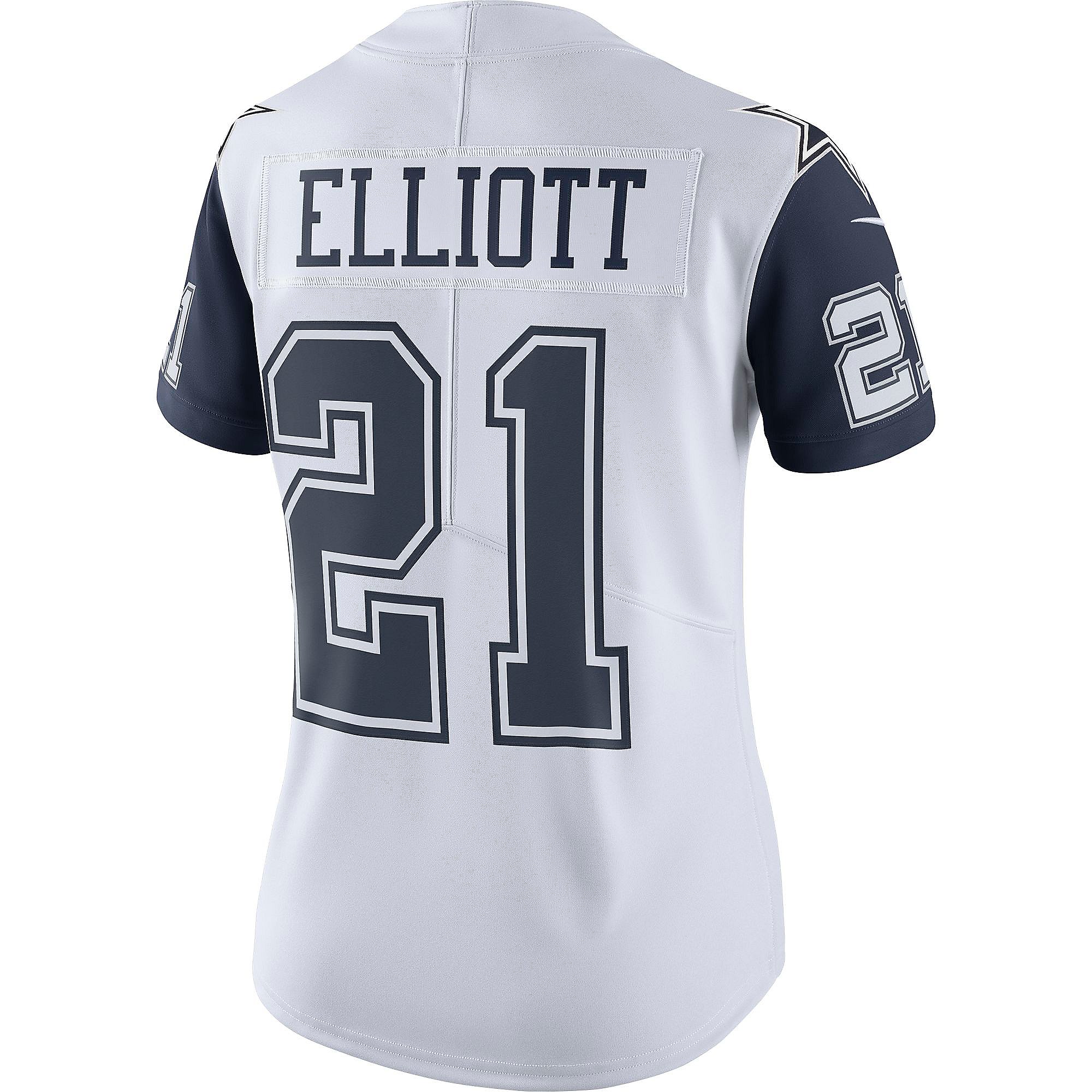 Dallas Cowboys Womens Ezekiel Elliott #21 Nike Limited Color Rush ...