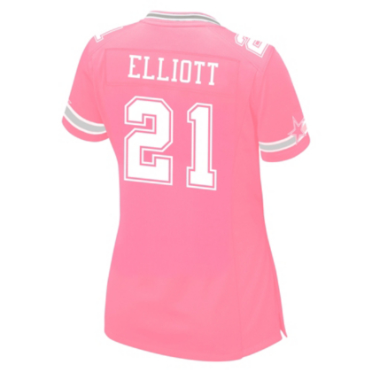 womens pink dallas cowboys jersey