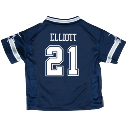 men's dallas cowboys ezekiel elliott nike navy game jersey