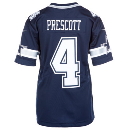 dallas cowboys dak prescott youth jersey