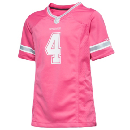 pink dak prescott jersey