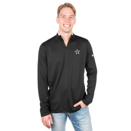 dallas cowboys half zip pullover