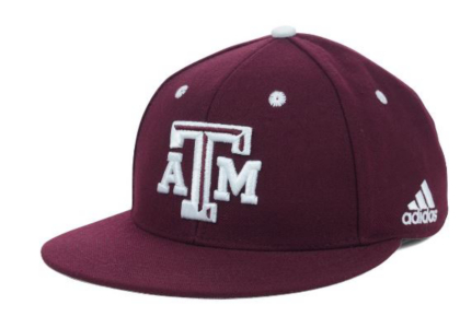 texas a&m on field baseball hat