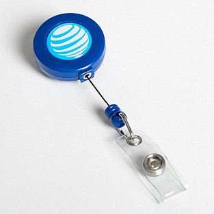 AT&T Retractable Badge Clip