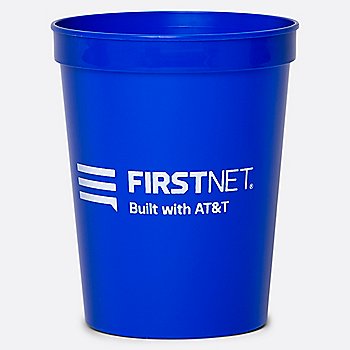 FirstNet® Stadium Cup Pack of 25
