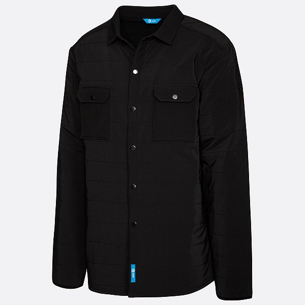 AT&T Mens Firestone Quilted Tech Shirt Jacket