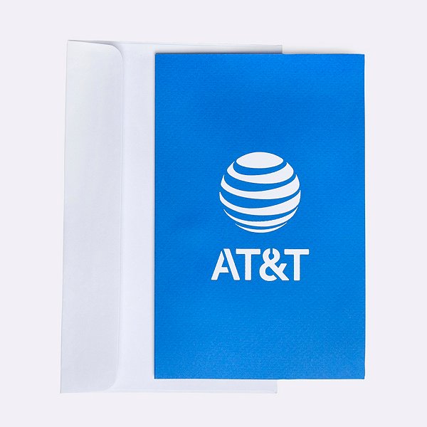 AT&T 3D Pop Up Card