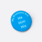 AT&T My Pronouns Are Lapel Pin - He, Him, His