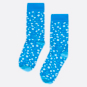 AT&T Blue Leopard Socks